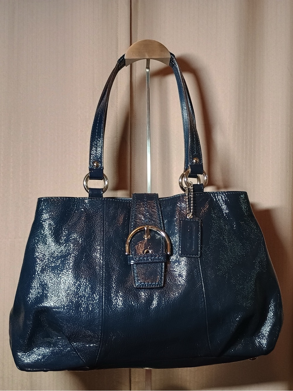 Coach Soho with tattersall Satchel